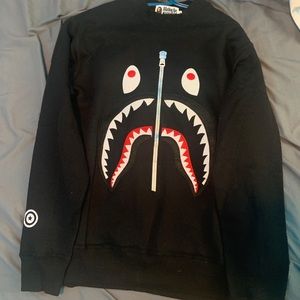 Medium bape shark crew neck